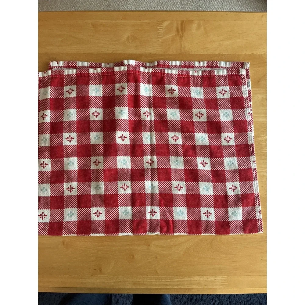 Pioneer Woman Dish towels Sweet Rose And Checkered Discontinued Pattern